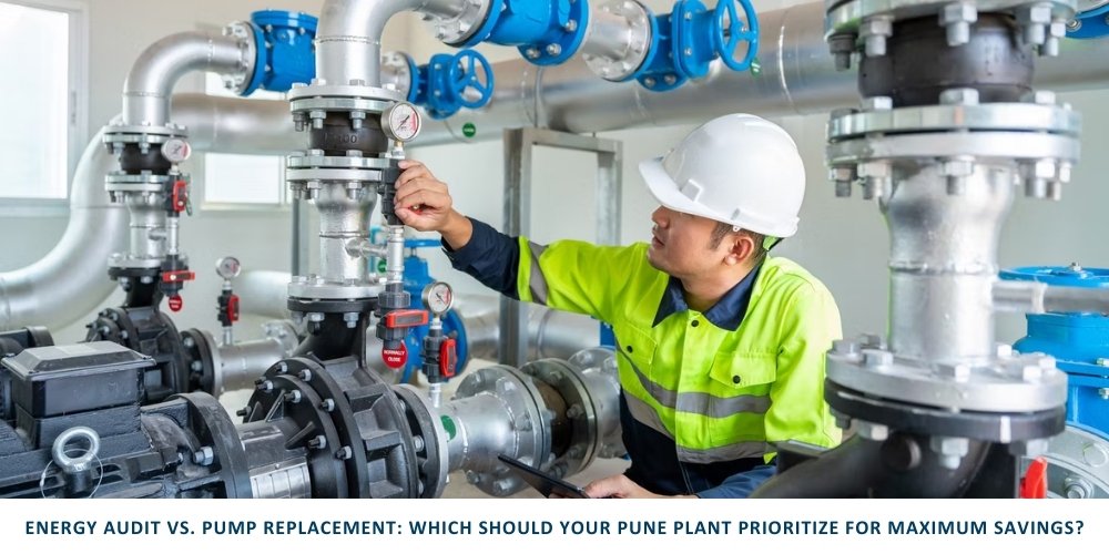 Energy Audit vs. Pump Replacement: Which Should Your Pune Plant Prioritize for Maximum Savings?