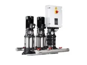Grundfos Hydro Multi-S Fixed-speed booster system with CR, CM or CMV pumps