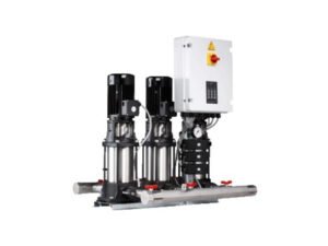 Grundfos Hydro Multi-S Fixed-speed booster system with CR, CM or CMV pumps