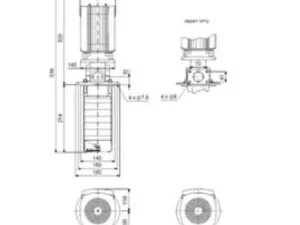 Grundfos SPKE Pumps Multistage centrifugal immersible pumps