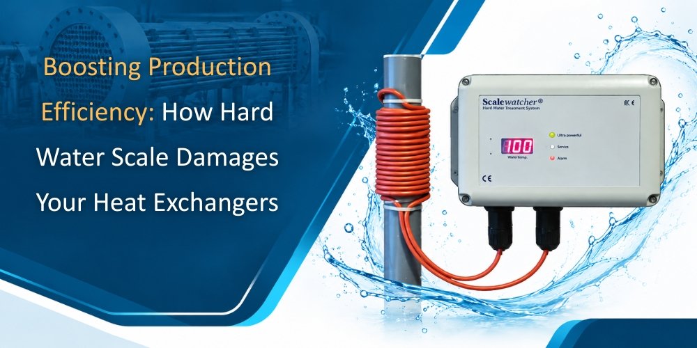 Boosting Production Efficiency: How Hard Water Scale Damages Your Heat Exchangers
